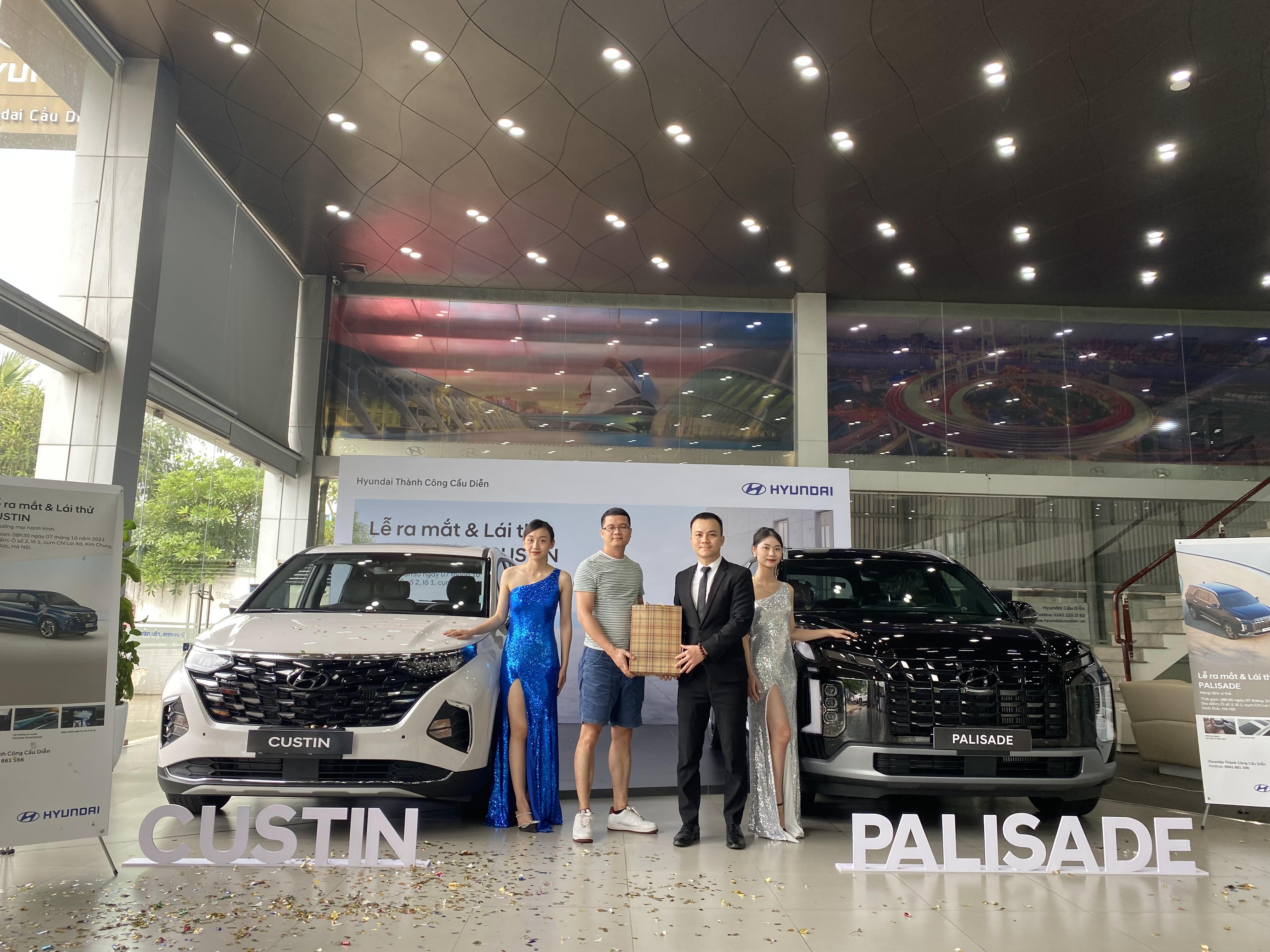 Thư cảm ơn sự kiện ra mắt Hyundai Custin & Palisade